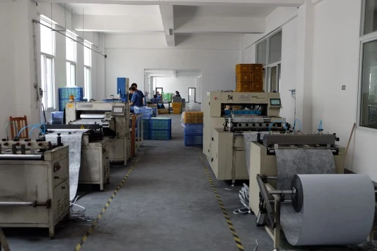 Filter manufacturing workshop from company-supplied materials